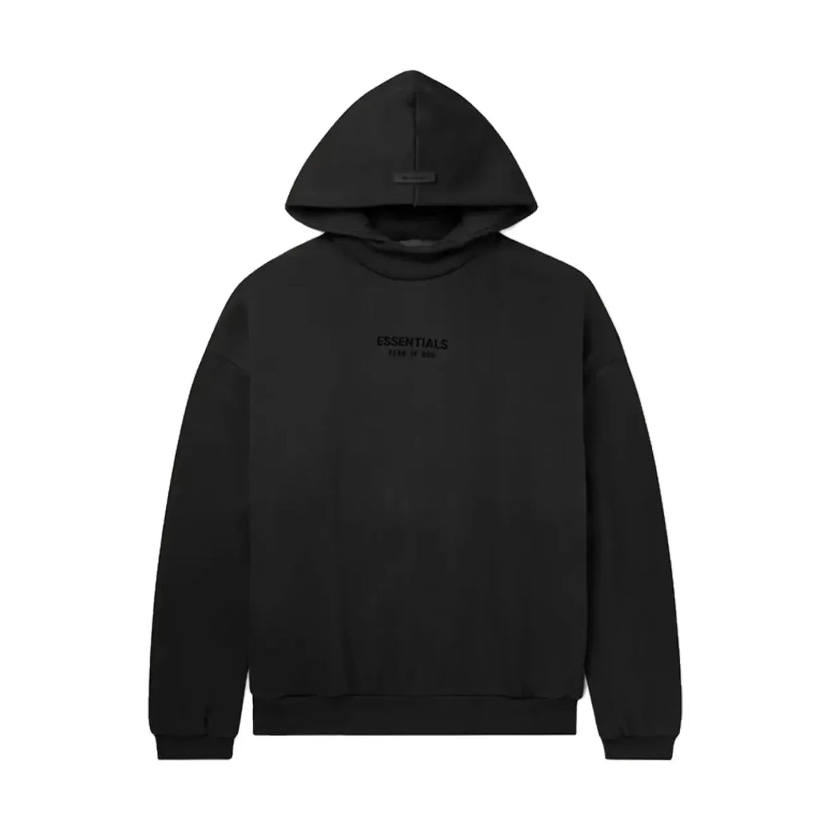 Fear Of God Essentials Hoodie 'Jet Black - Small Logo'