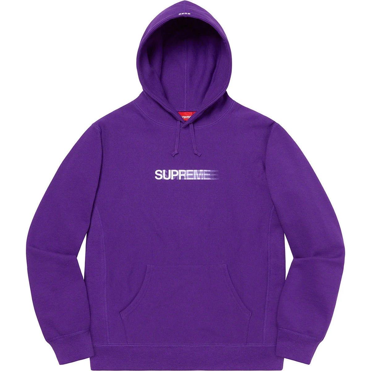 Supreme Motion Logo Hooded Sweatshirt SS20 'Purple'