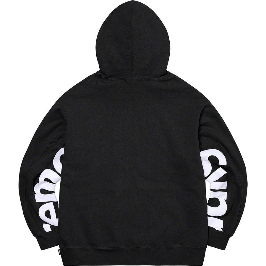 Buy Supreme Cropped Panels Hooded Sweatshirt (Black) Online - Waves Au