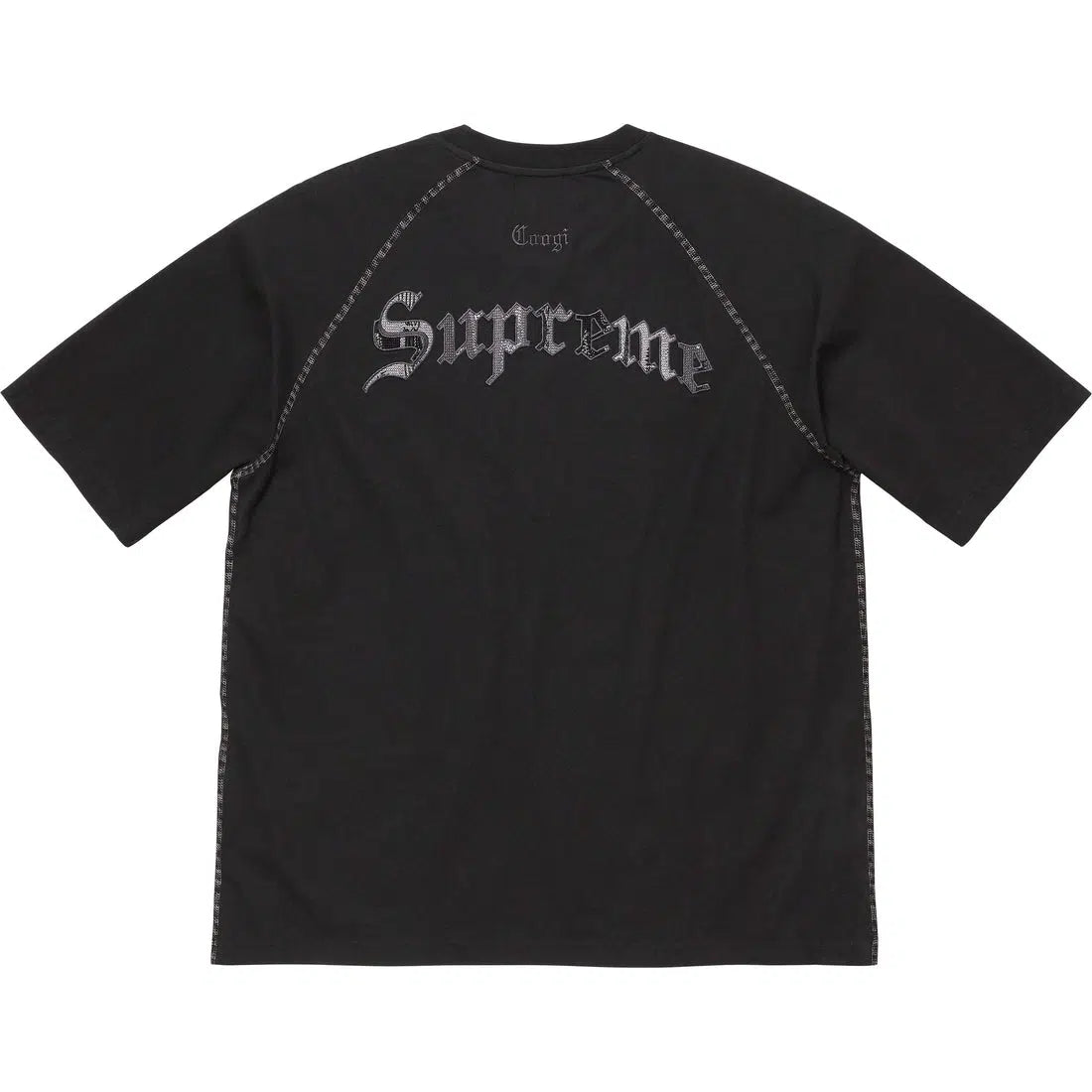 Supreme COOGI RAGLAN S/S TOP (Black) | Waves Never Die | Supreme | T-Shirt