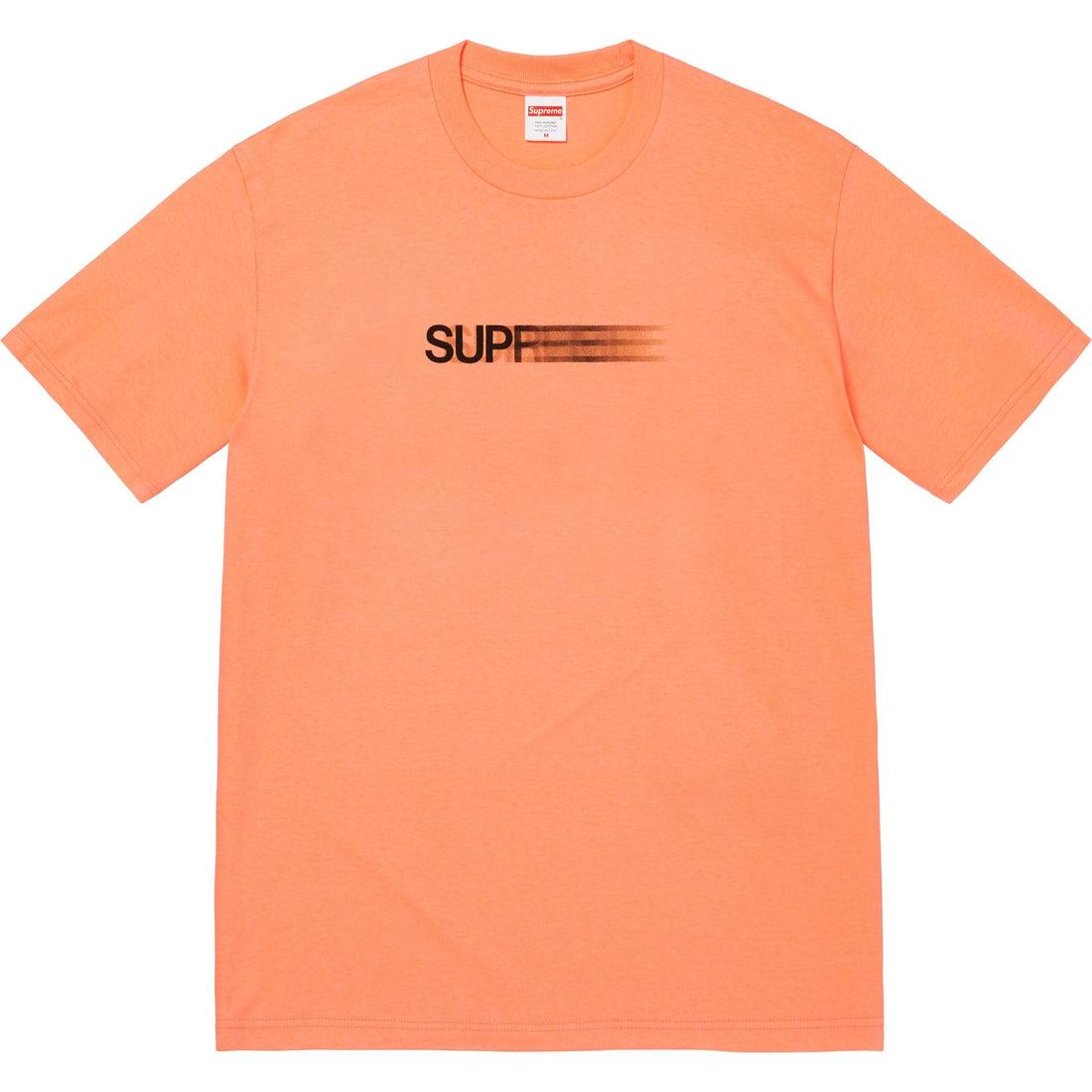 Supreme Motion tee (Peach) | Waves Never Die | Supreme | T-Shirt