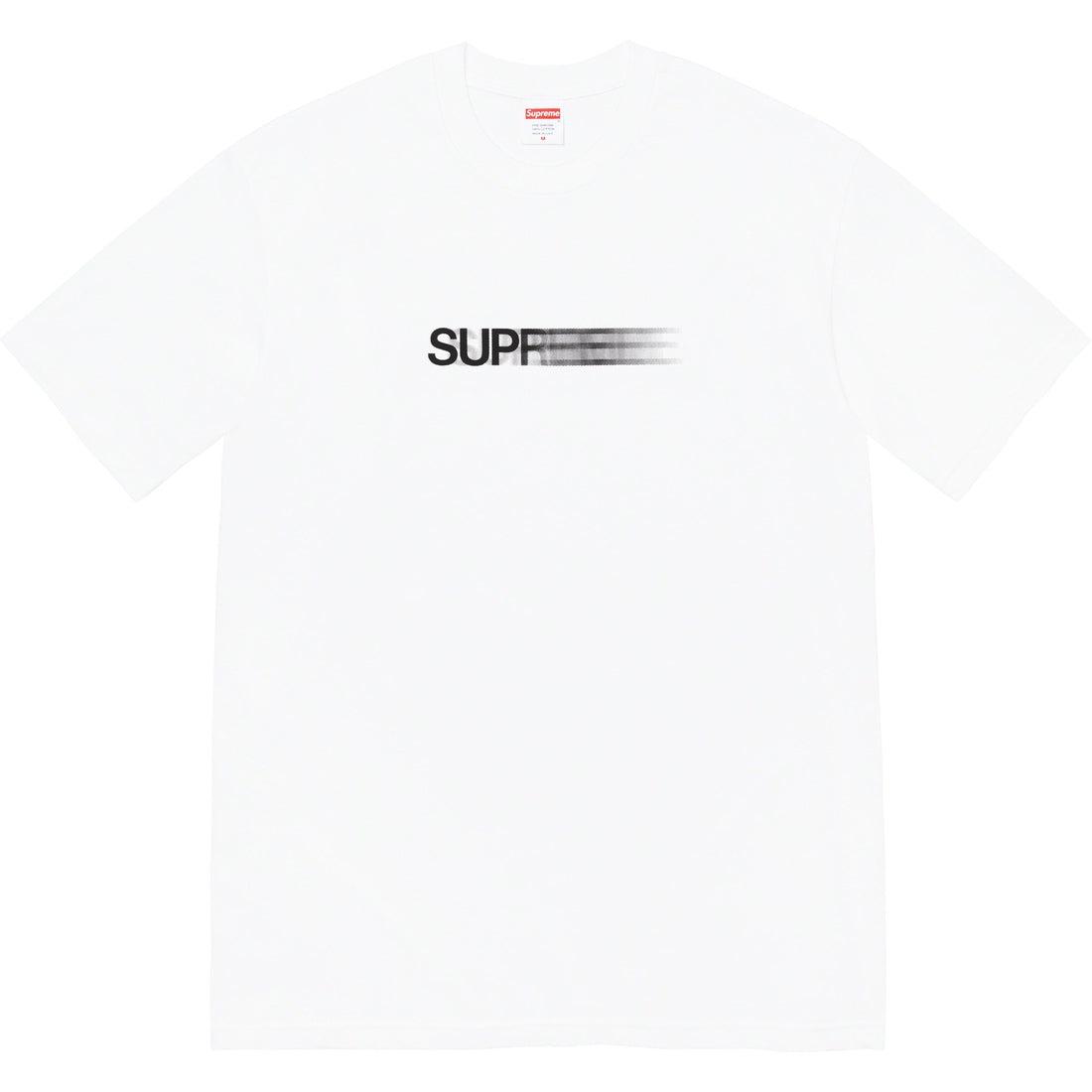 Supreme Motion tee (White) | Waves Never Die | Supreme | T-Shirt