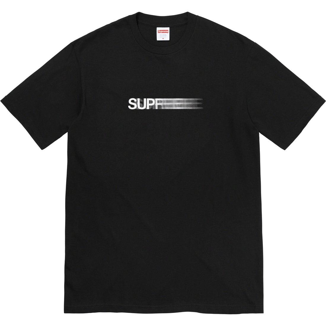 Supreme Motion tee (Black) | Waves Never Die | Supreme | T-Shirt