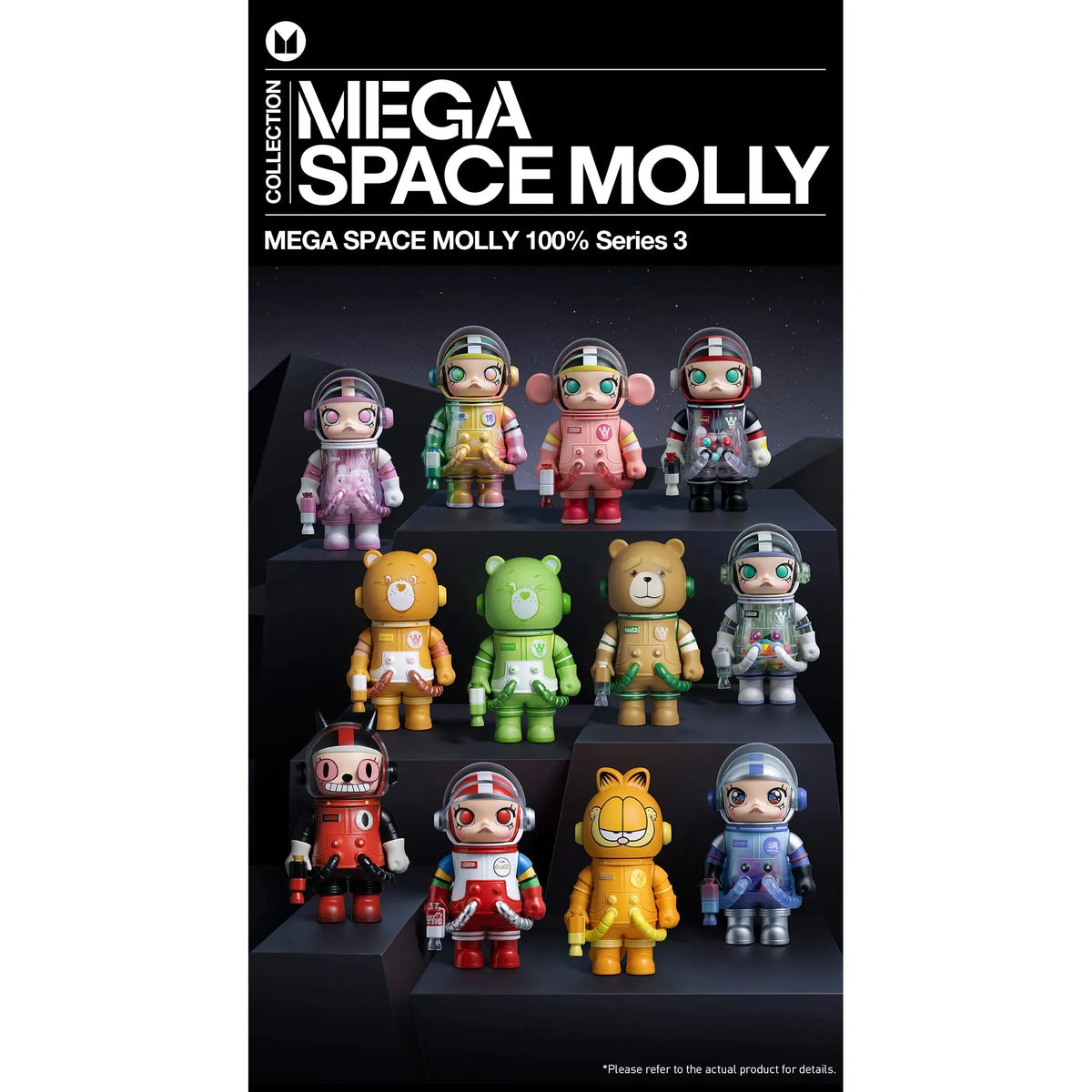 Pop Mart Mega Space Molly 100% Series 3 Sealed Blind Box