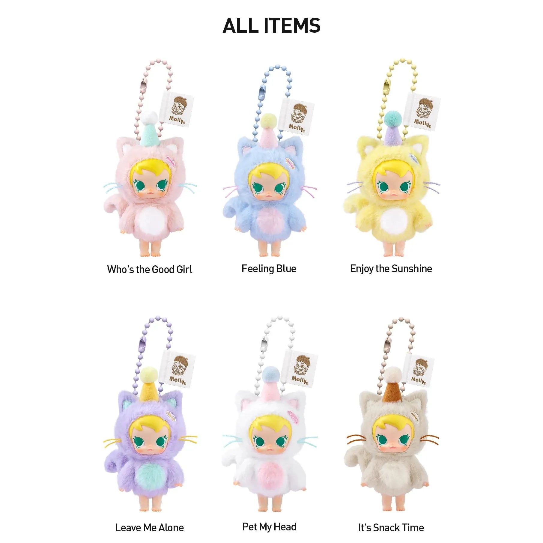 Buy POP MART Baby Molly Pocket Friends Series-Vinyl Plush Pendant Buy POP MART Baby Molly Pocket Friends Series-Vinyl Plush Pendant