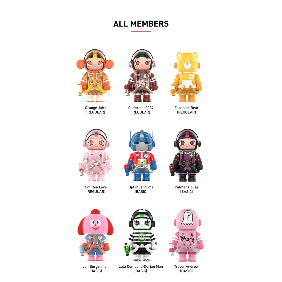 Pop Mart Mega Space Molly 100% Series4 Figurine Blind Box