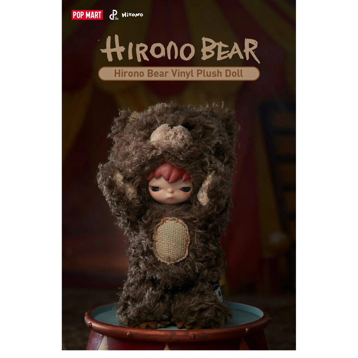 Pop Mart Hirono Bear Vinyl Plush Doll