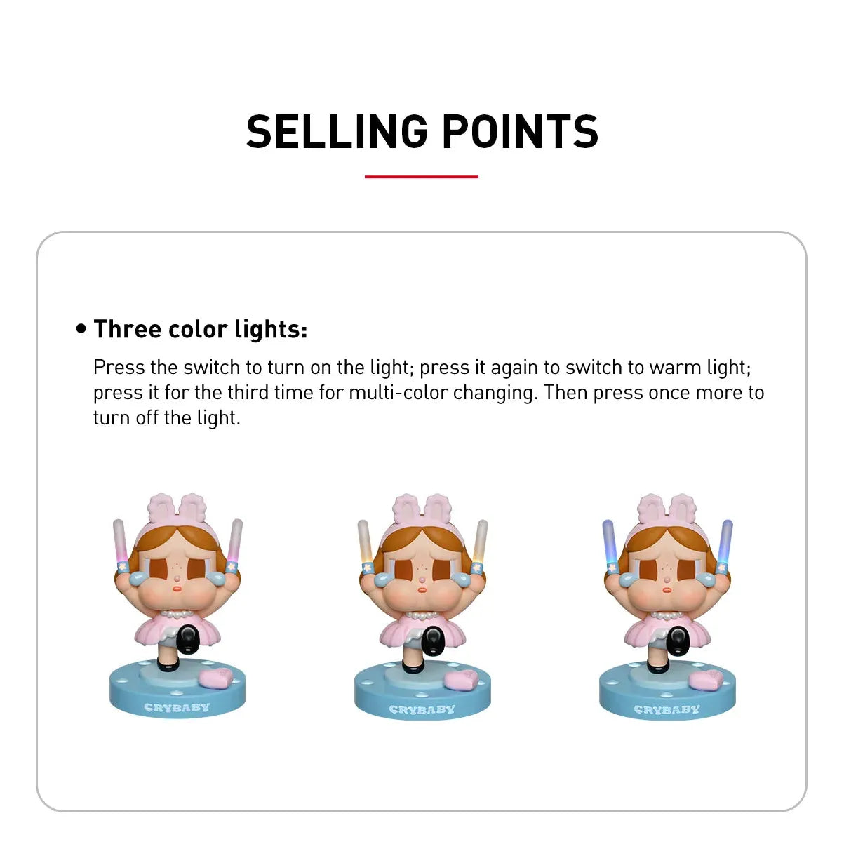 Buy Pop Mart Crybaby Shiny Shiny Series Lamp Online - Waves Au Buy Pop Mart Crybaby Shiny Shiny Series Lamp Online - Waves Au