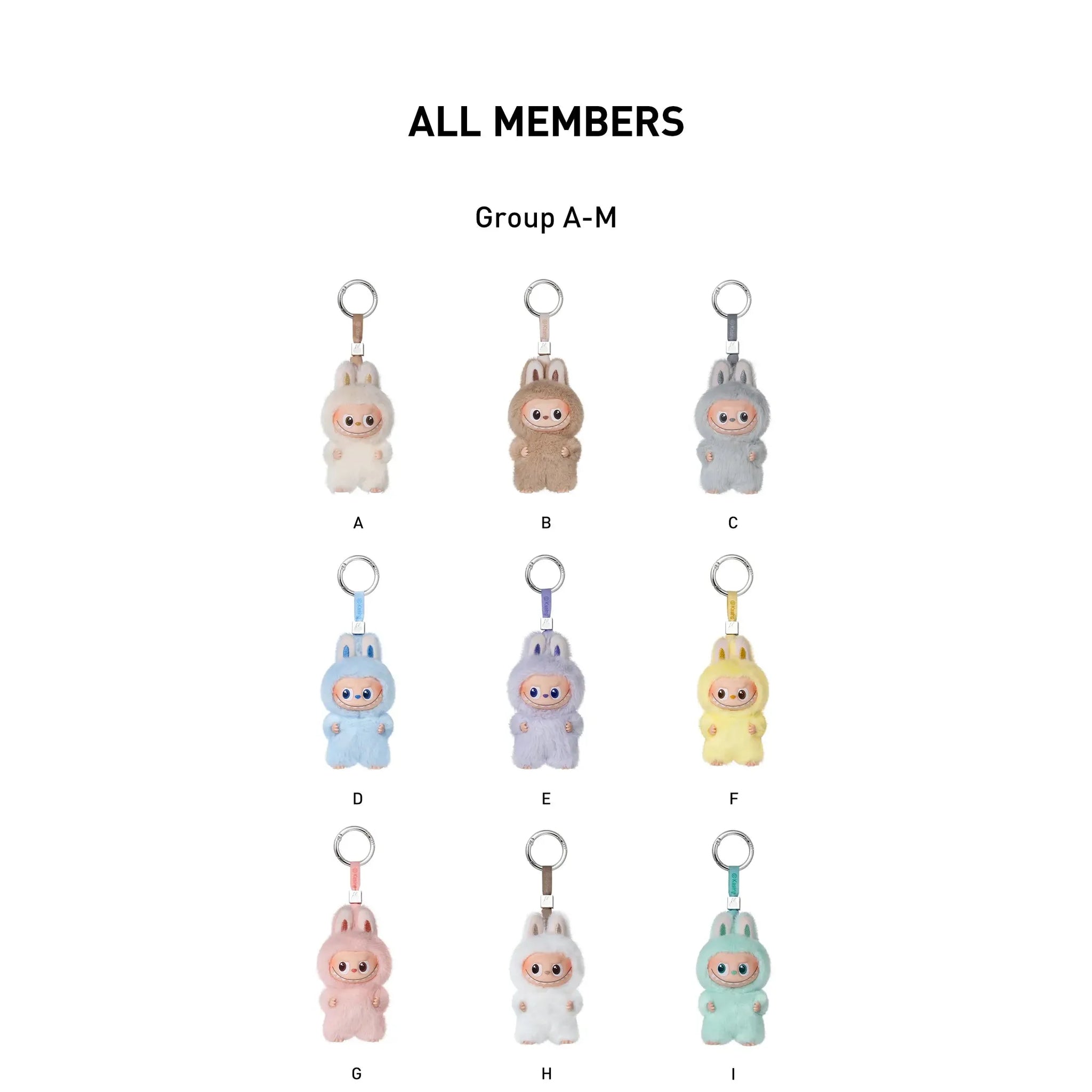 POPMART THE MONSTER PIN FOR LOVE ラブブ M THE MONSTER PIN FOR LOVE SERIES - Vinyl Plush Pendant blind