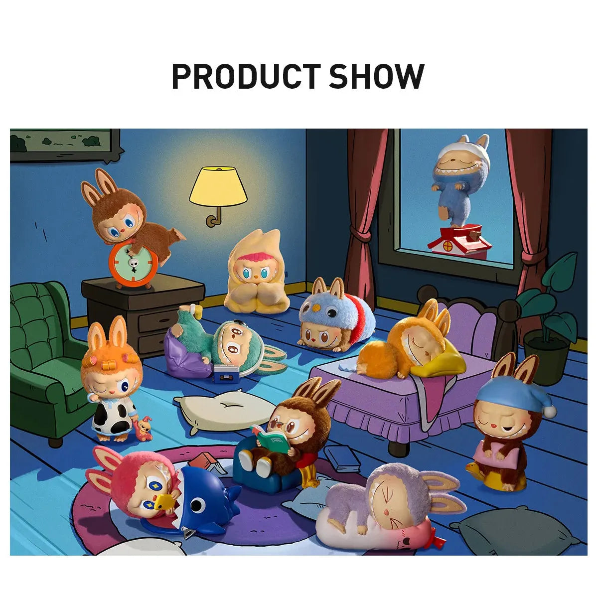 Pop Mart THE MONSTERS 1:00 A.M. Series Figures Blind Box