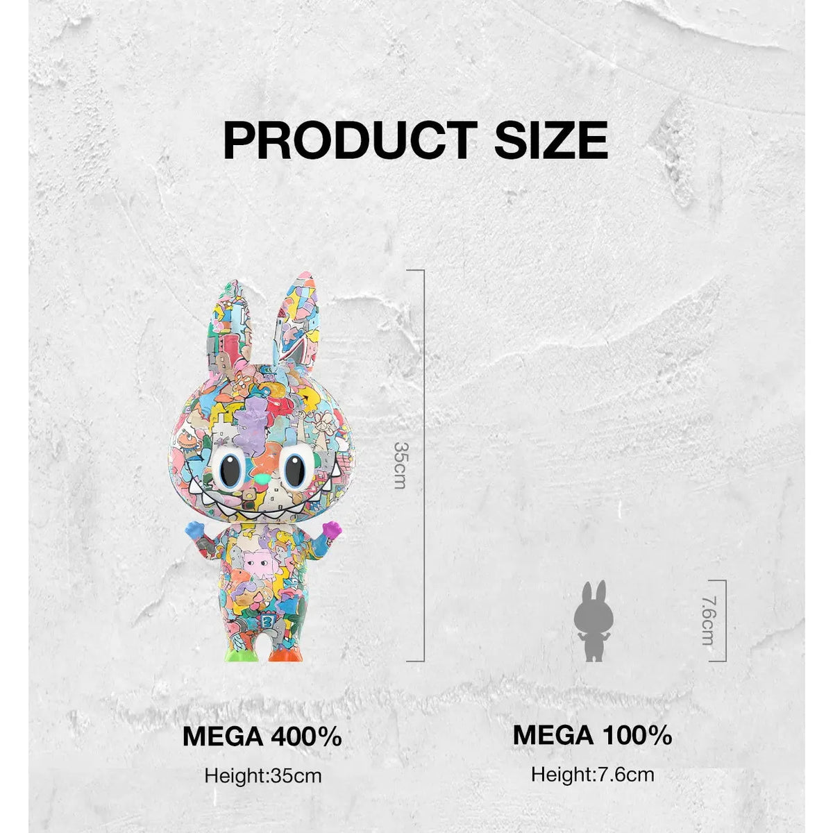 Pop Mart Mega Labubu 400% Tenth Anniversary