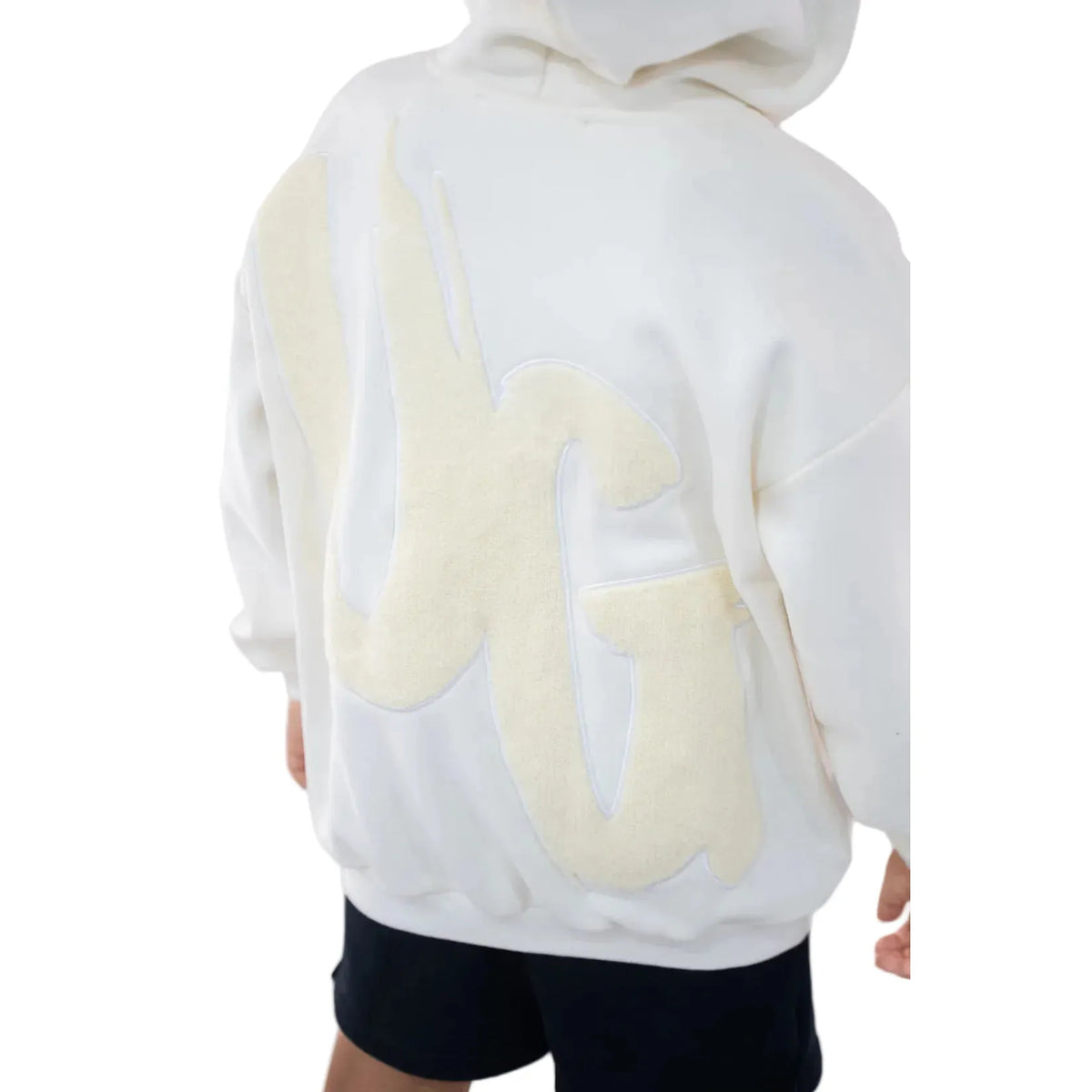 Undrground Moving In Silence Hoodie 'Cream' Kids