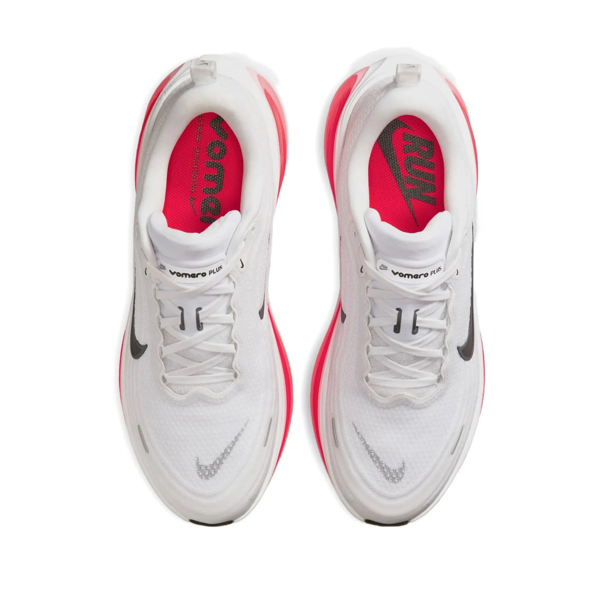 Nike Vomero Plus 'White Bright Crimson'