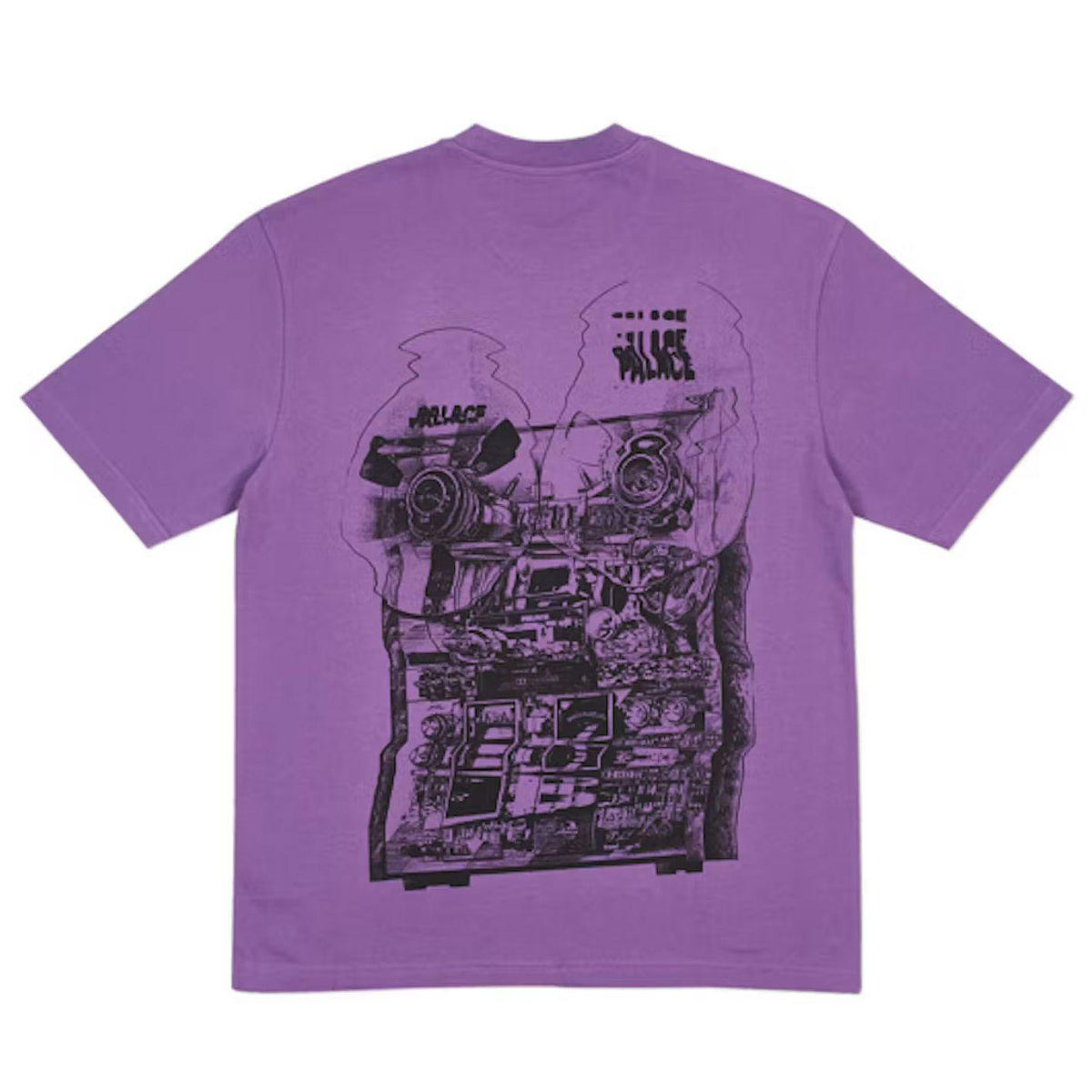 Palace Tri-Wobble T-Shirt (Purple) | Waves Never Die | Palace | Clothing