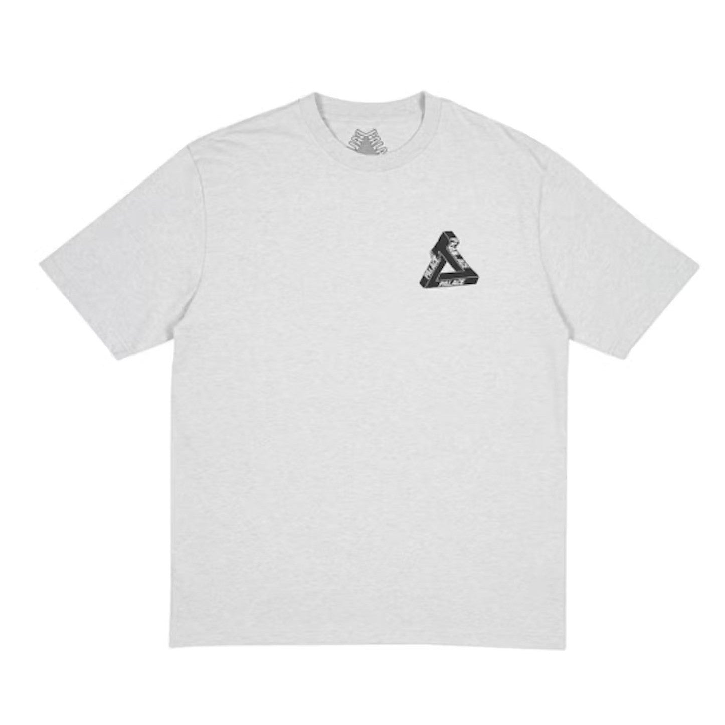 Palace Tri-Wobble T-Shirt (Grey Marl) | Waves Never Die | Palace | Clothing