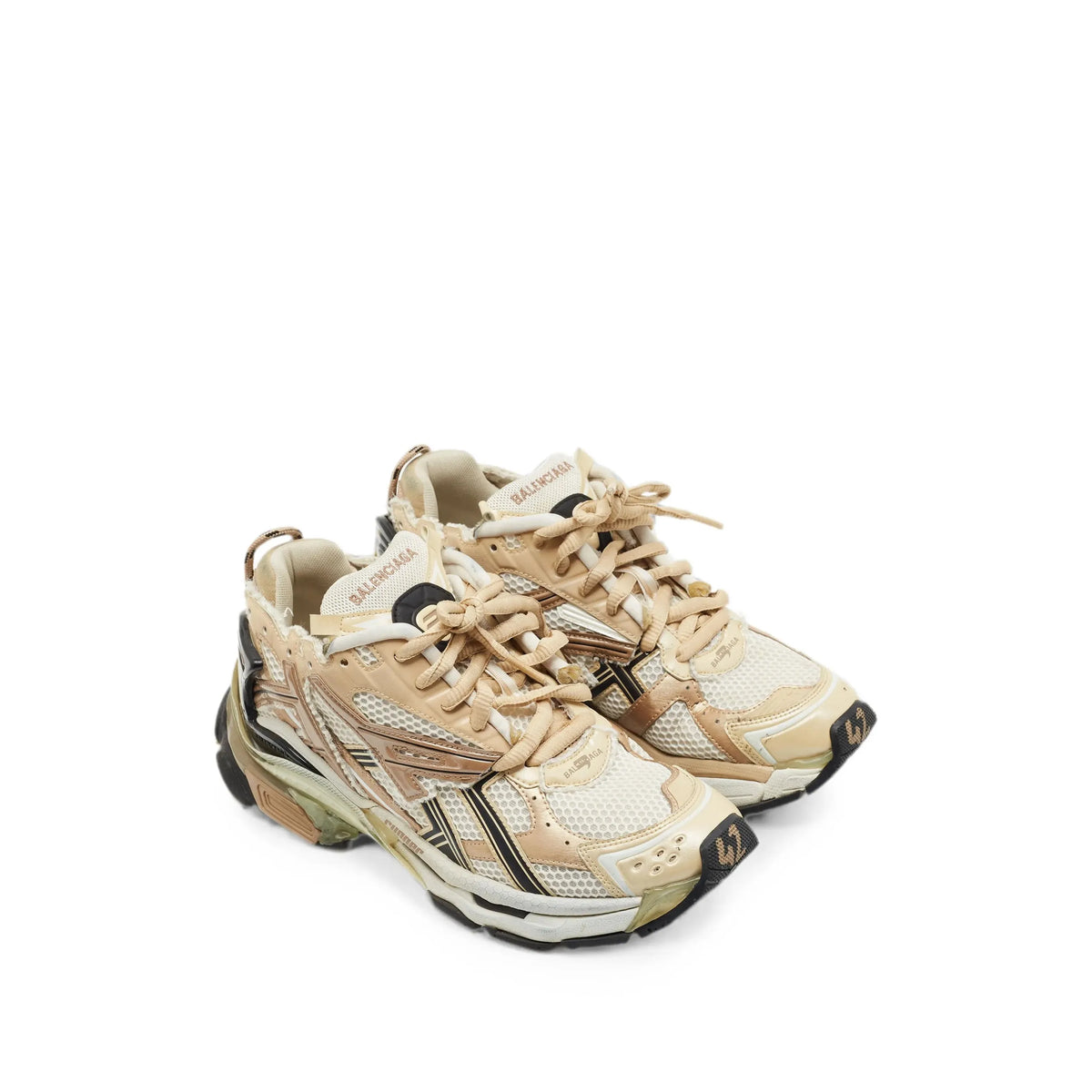 Balenciaga Runner Sneakers 'Beige Black'