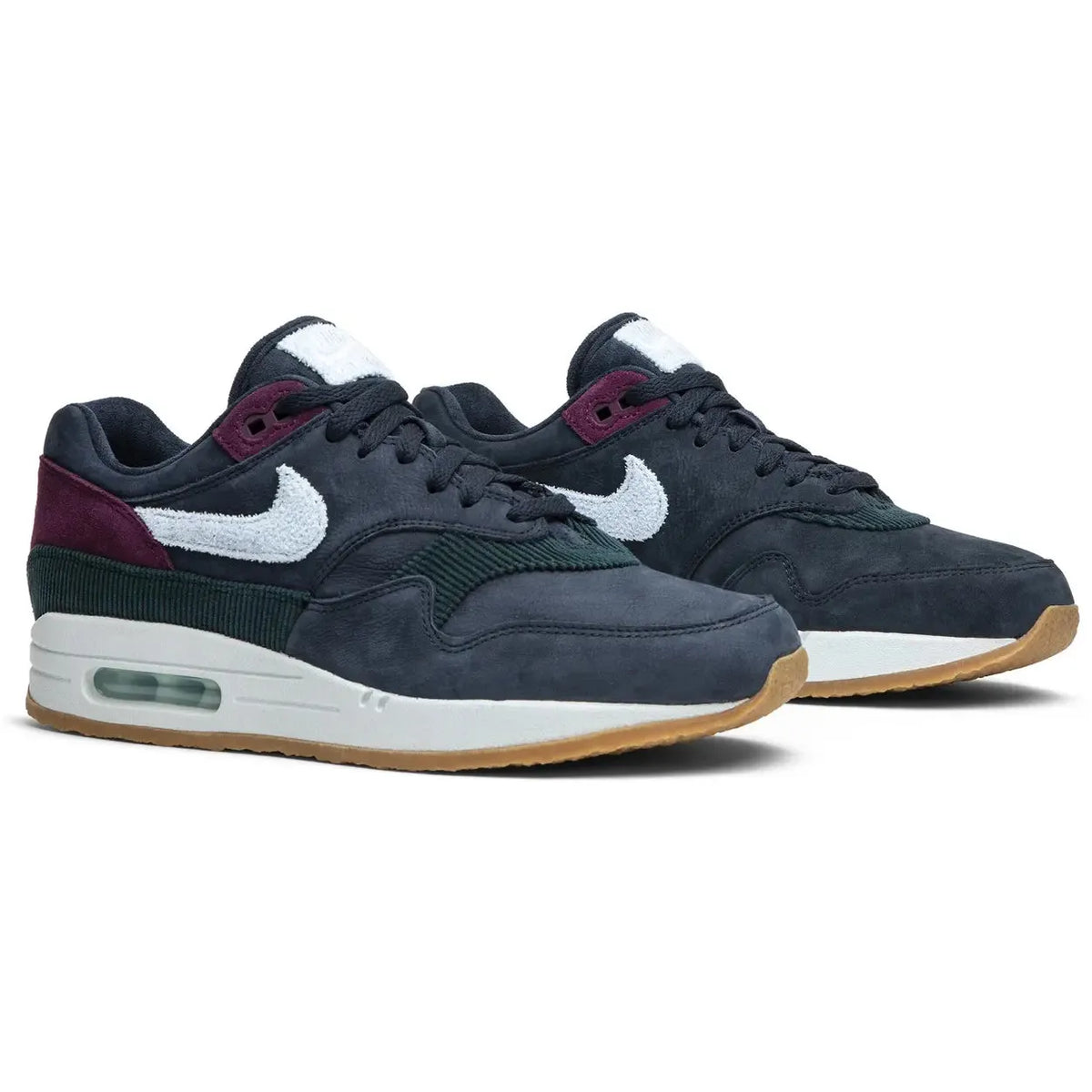 Nike Air Max 1 Premium 'Crepe Pack - Dark Obsidian'