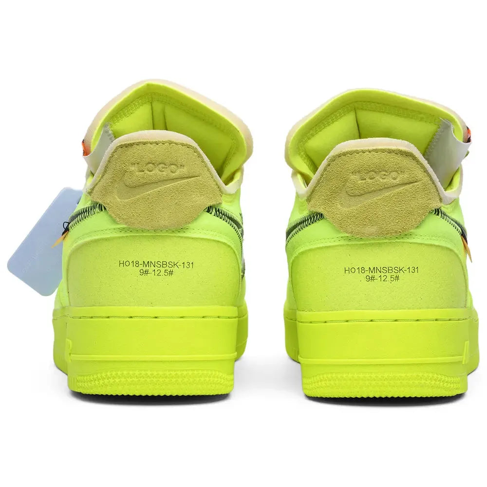 Off-White x Nike Air Force 1 Low 'Volt' (Lightly Worn)