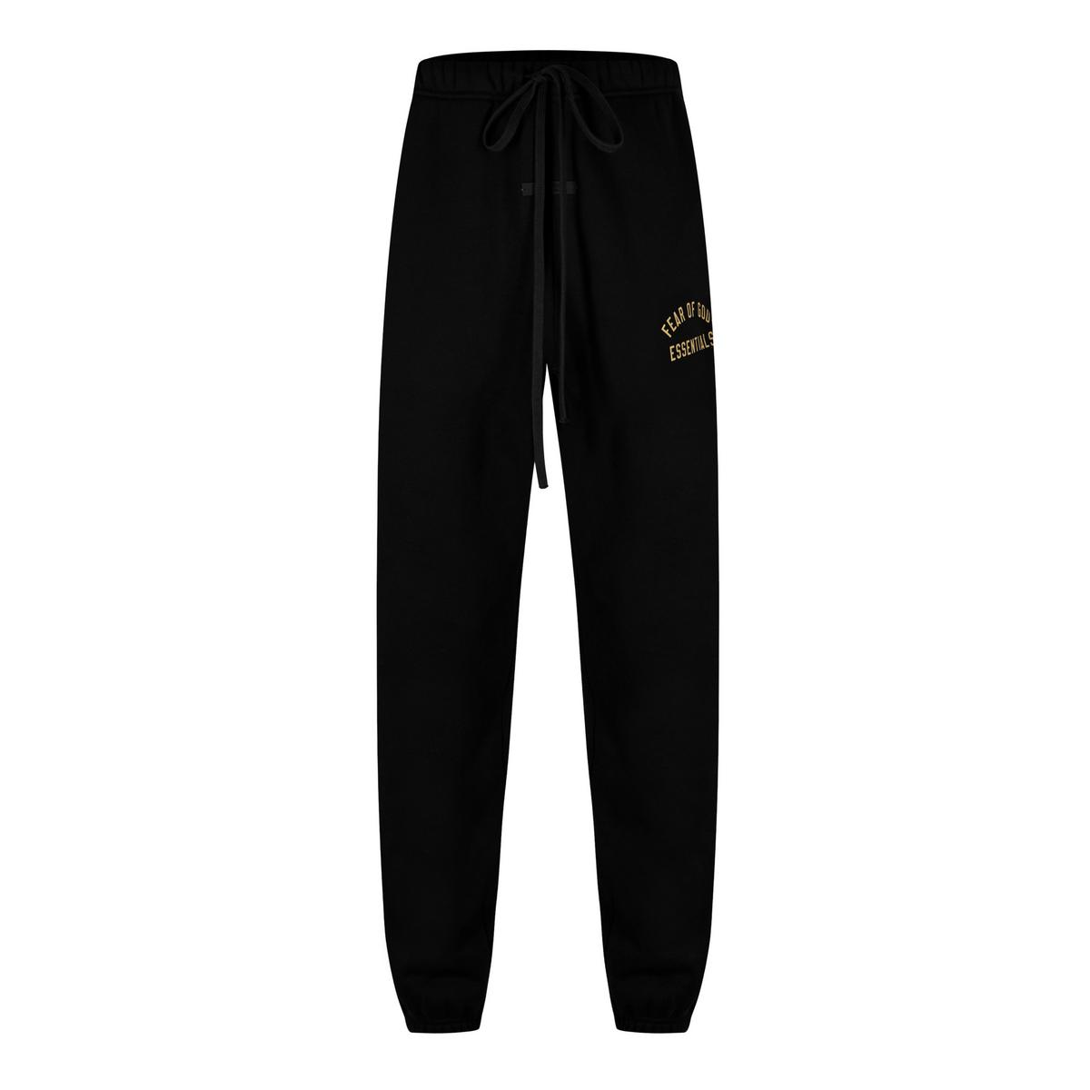 Fear Of God Essentials Fleece Sweatpants 'Black Tan'