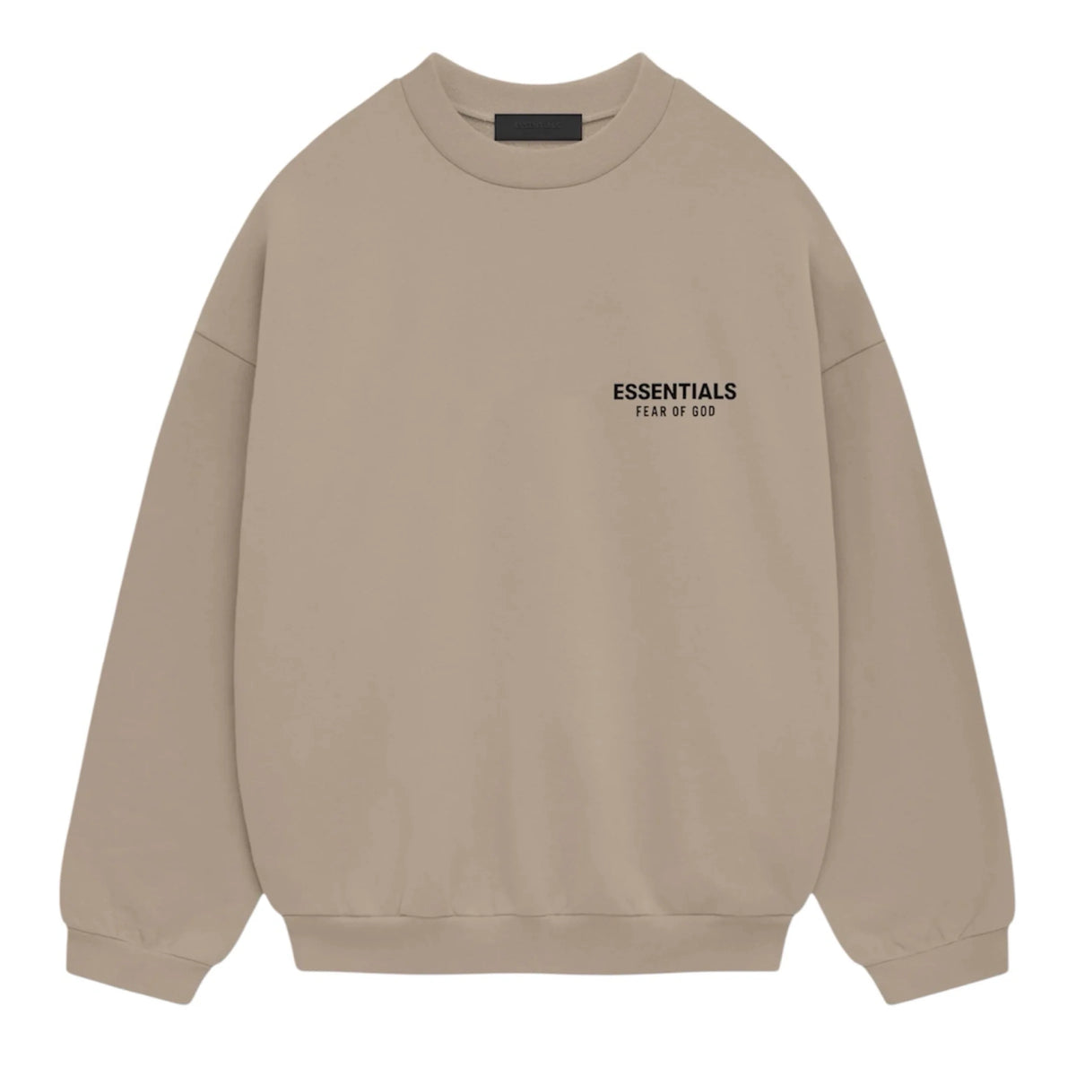 Fear Of God Essentials Holiday 24 Fleece Crewneck 'Desert Sand'