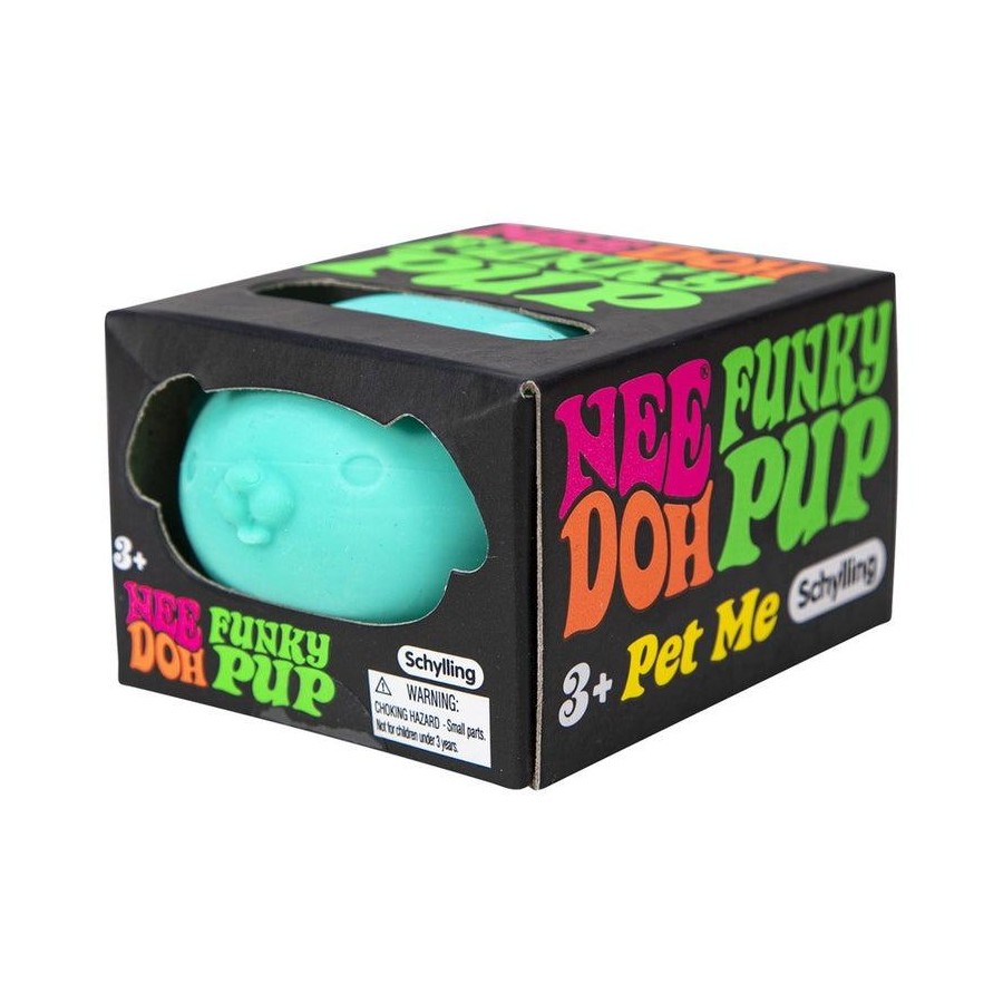 Schylling NeeDoh Funky Pup Stress Ball x1