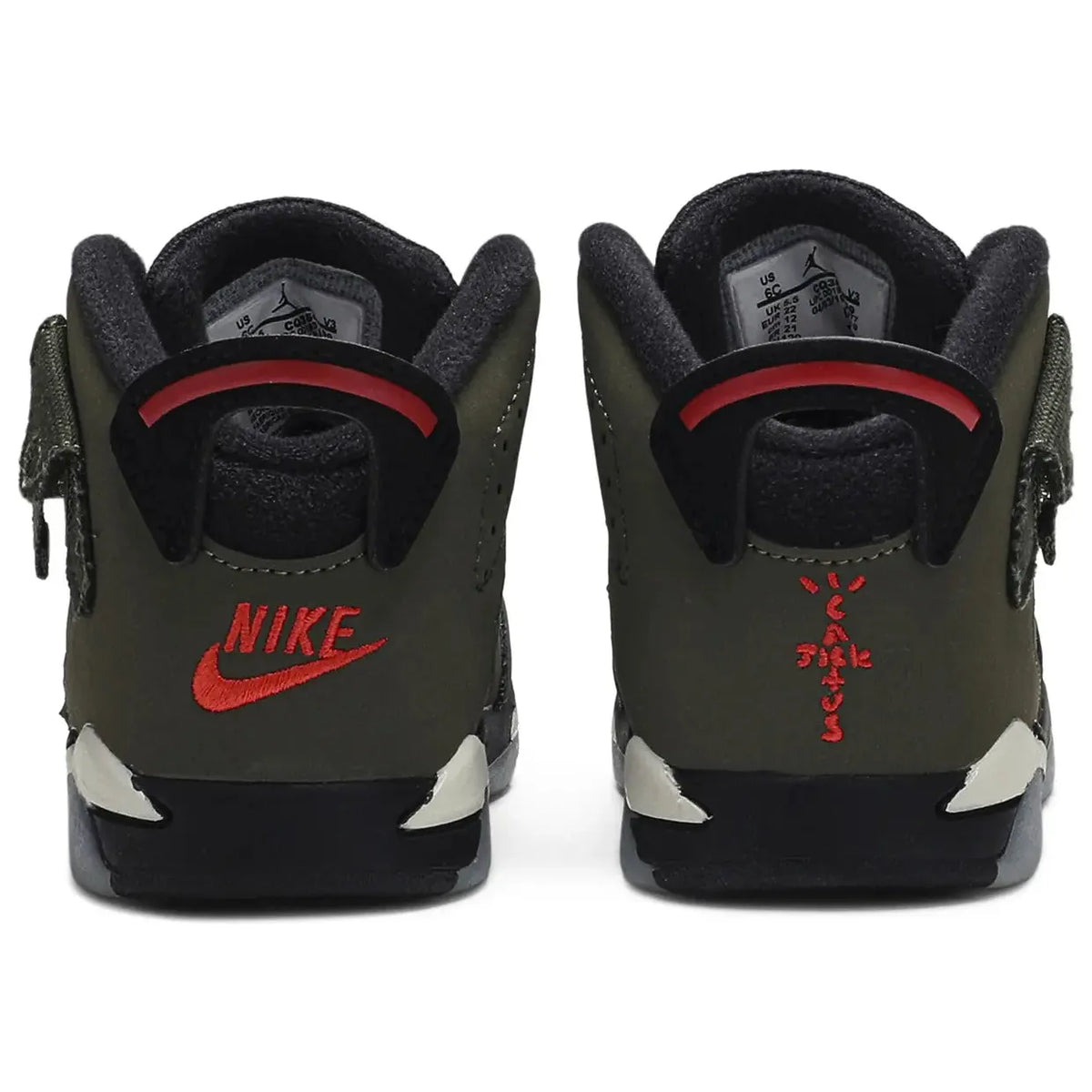 Travis Scott x Air Jordan 6 Retro TD 'Olive' (Lightly Worn)