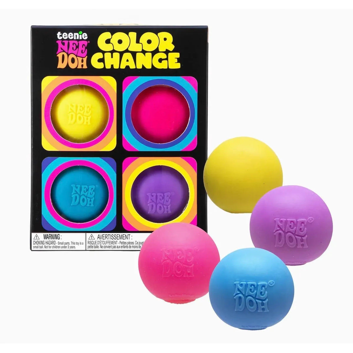 NeeDoh Schylling - Colour Change Teenie (Multi-Pack)