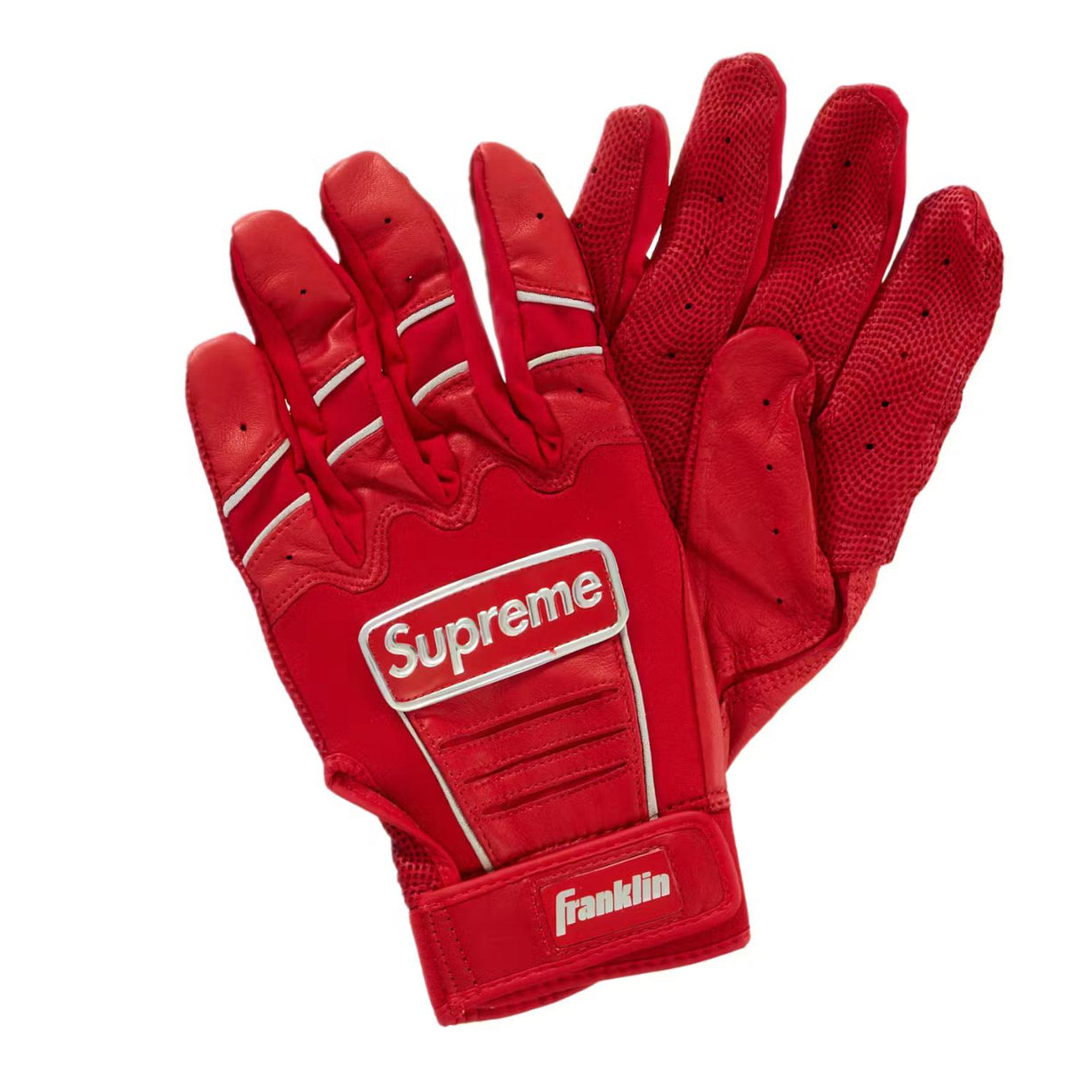Supreme Franklin CFX Pro Batting Gloves (Red) | Waves Never Die | Waves Never Die | Accessories