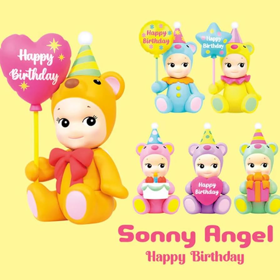 Sonny Angel Birthday Gift Bear Series Mini Figure x1