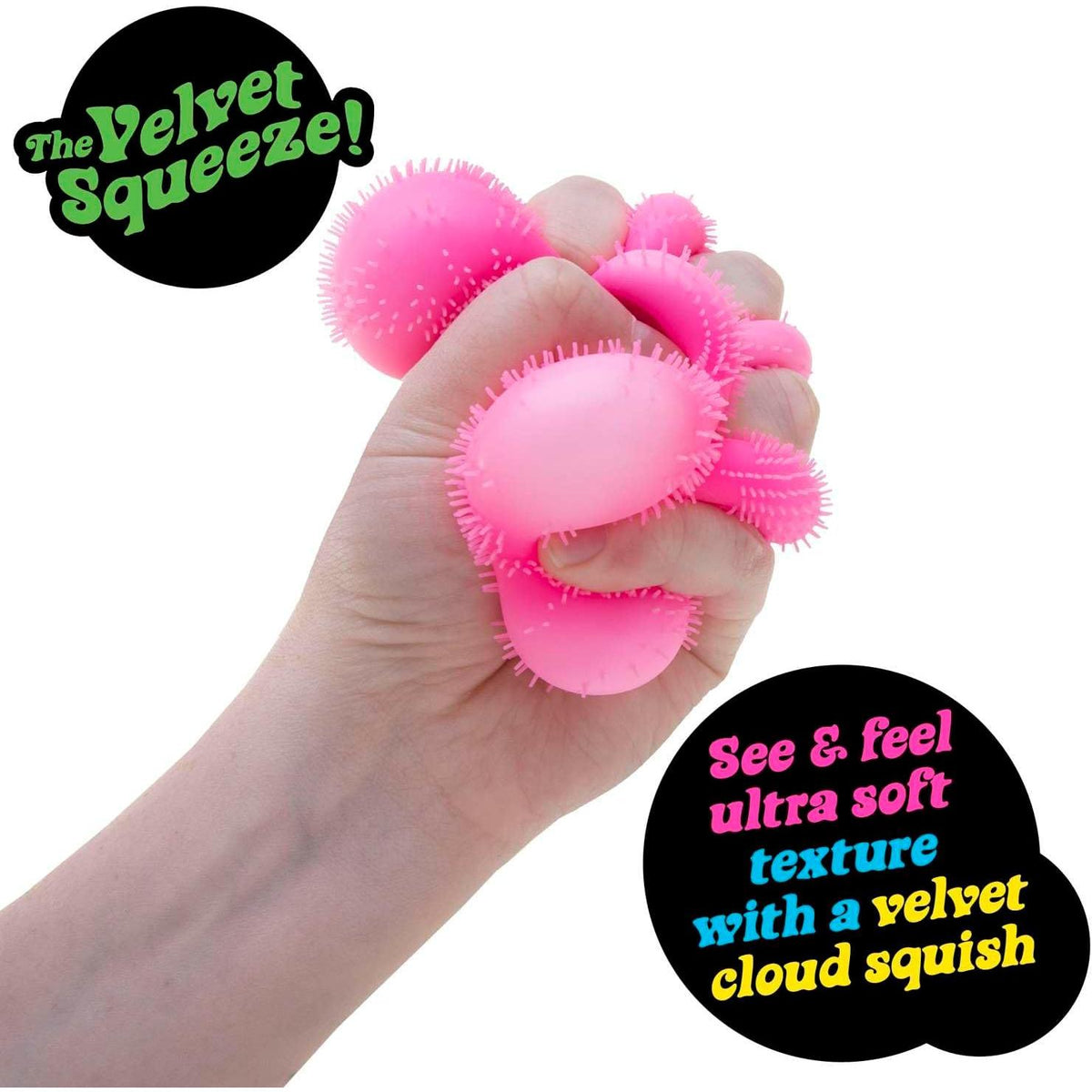 NeeDoh Fuzz Ball Flower Power x 1 (Random Colour)