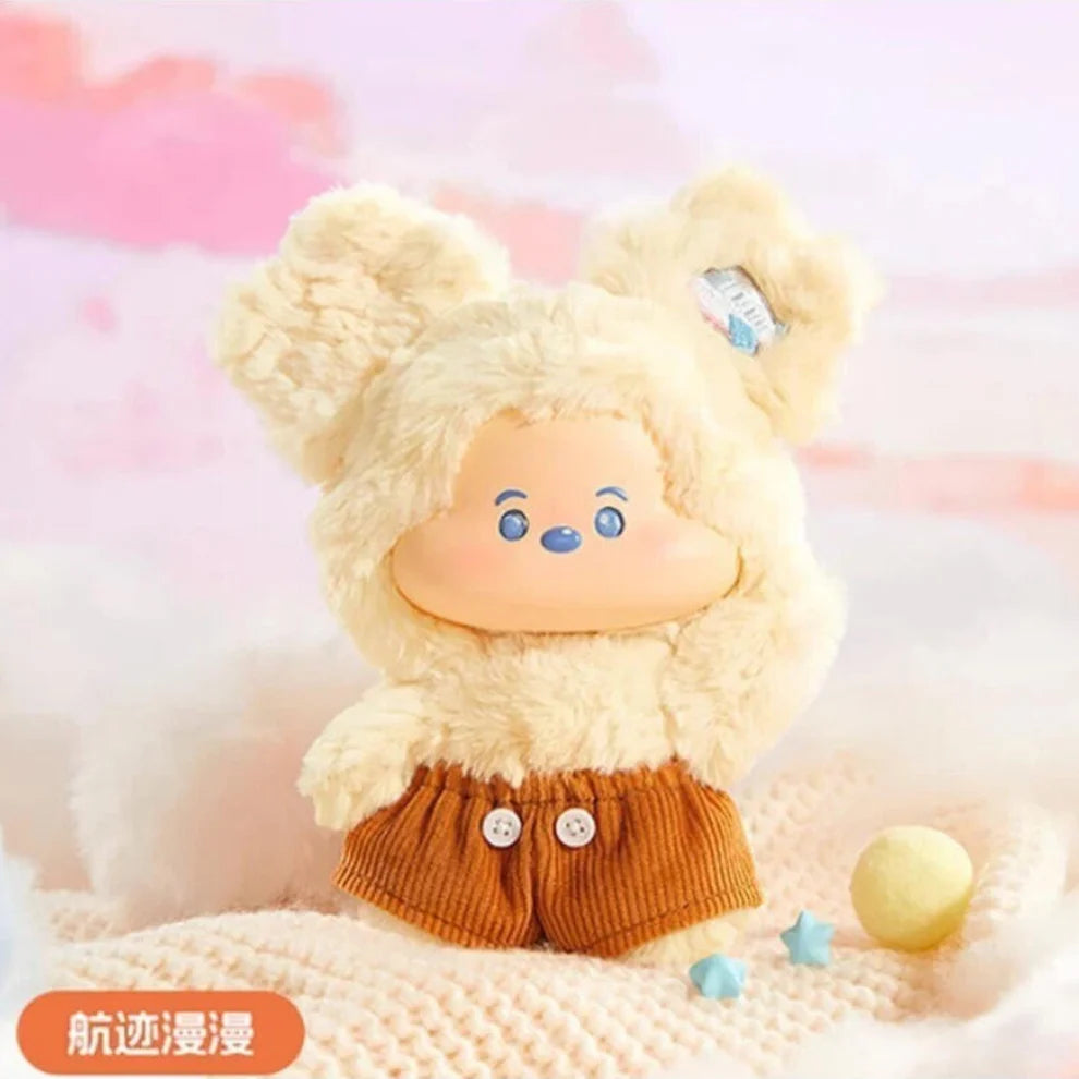 Miniso Disney Mickey Head In Clouds Vinyl Plush Pendant Blind Box