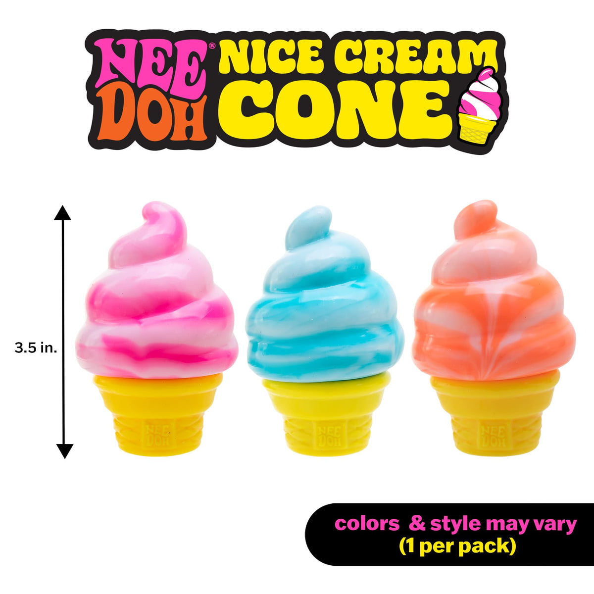 NeeDoh Nice Cream Cone x 1