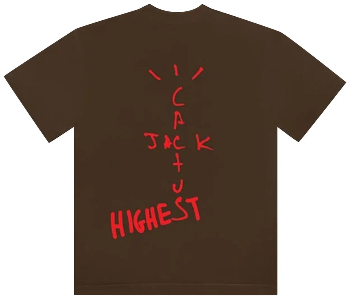 Cactus Jack by Travis Scott x Air Jordan Highest T-Shirt 'Brown'