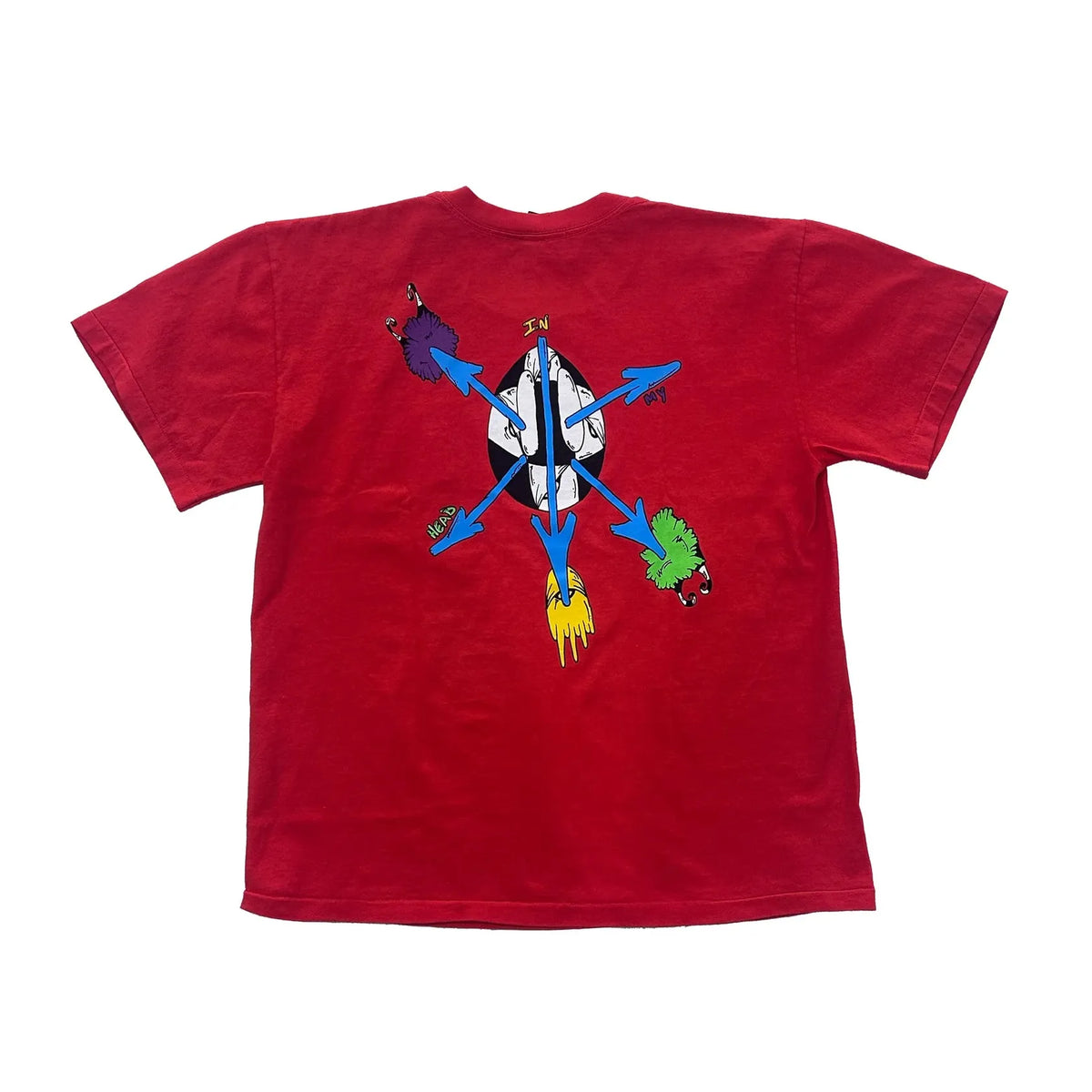 Matty Boy Anti Promo Graphic T-Shirt 'Red'