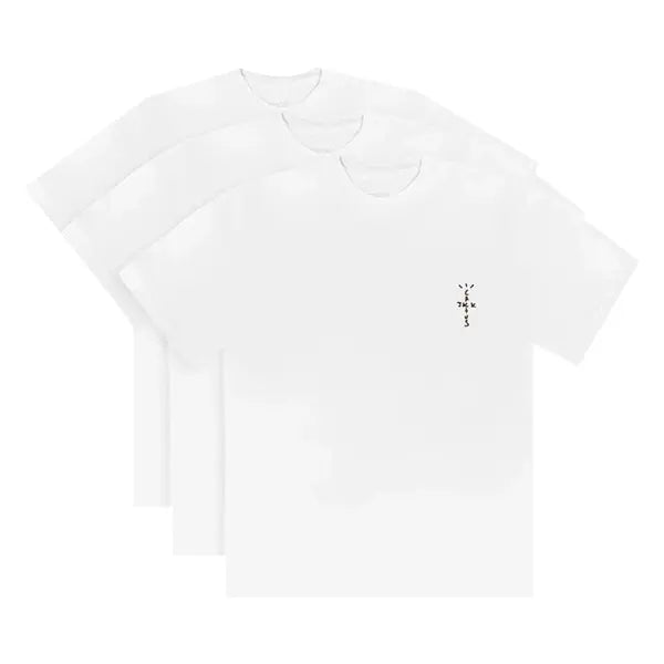 Cactus Jack by Travis Scott CJ Tee 3-Pack 'White'