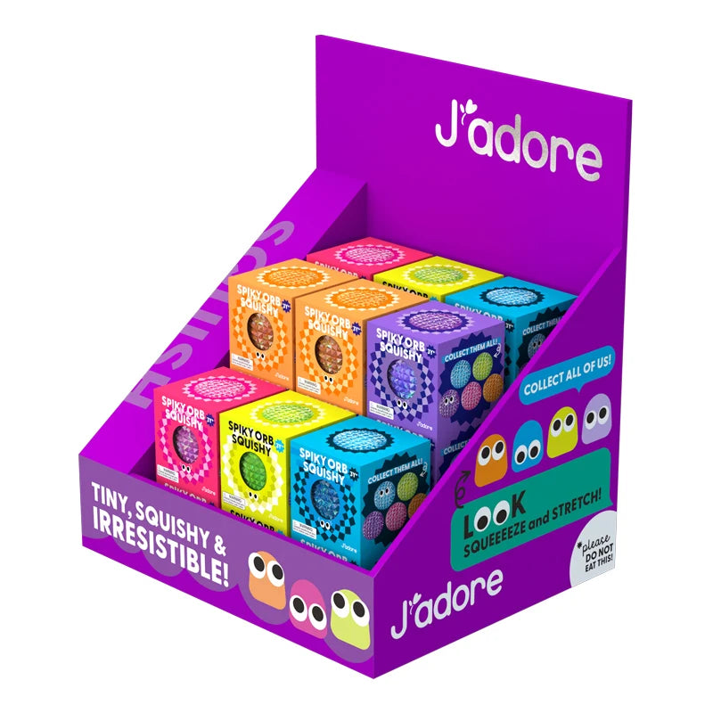 J'adore Spiky Orb Squishy (Random Colour x1)
