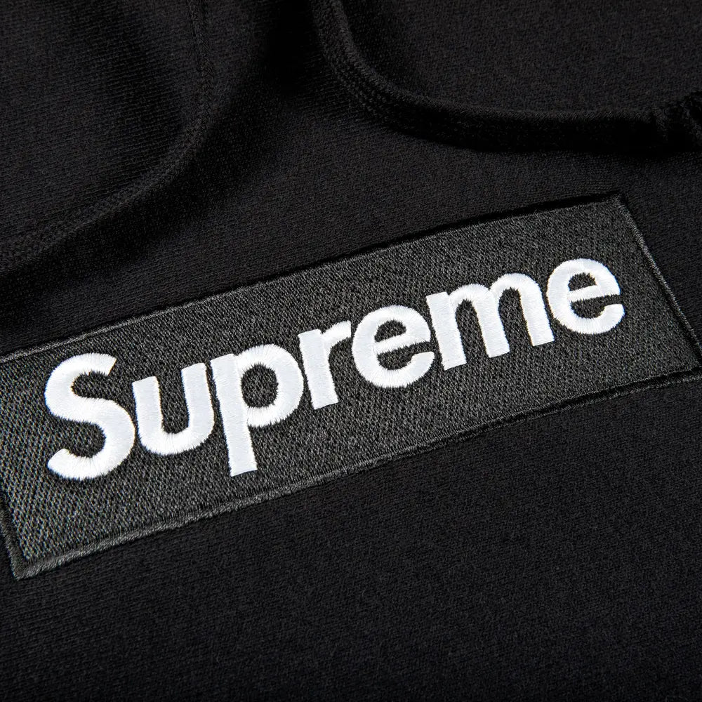Supreme Box Logo Hooded Sweatshirt 'Black'