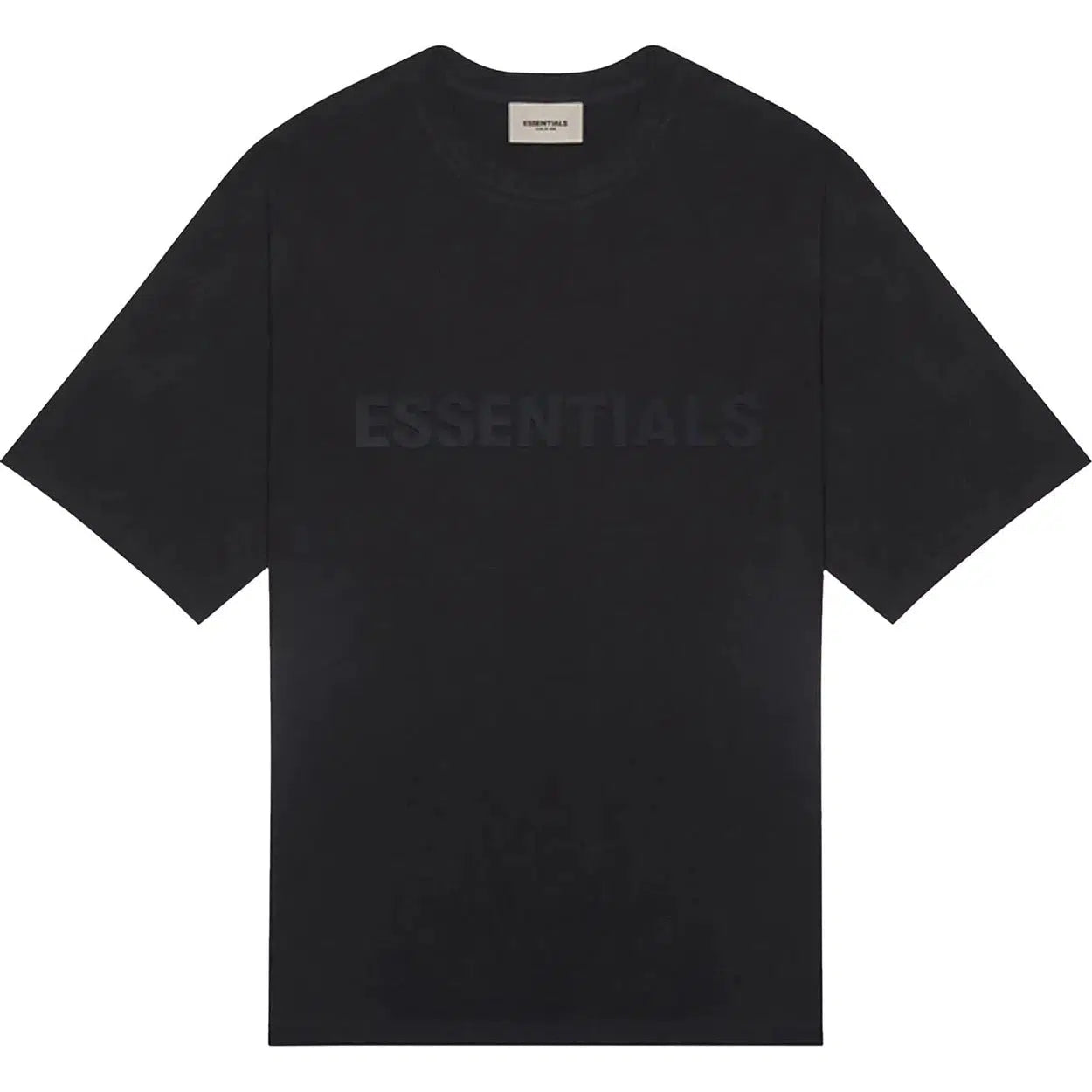 Fear of God Essentials Short-Sleeve Tee 'Black' | Waves Never Die | Essentials | Clothing