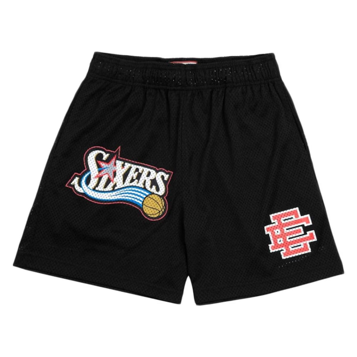 Eric Emanuel EE Basic 76ers Short 'Black/Red'