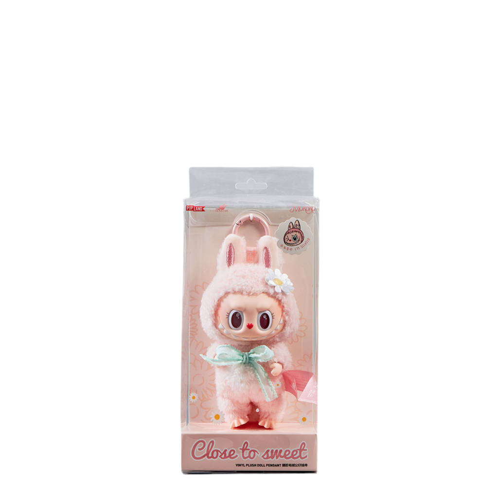 Buy Pop Mart Labubu Mokoko Close to Sweet Vinyl Plush Doll Pendant
