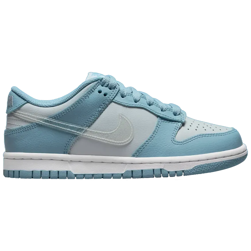 Nike Dunk Low 'Clear Blue Swoosh' GS