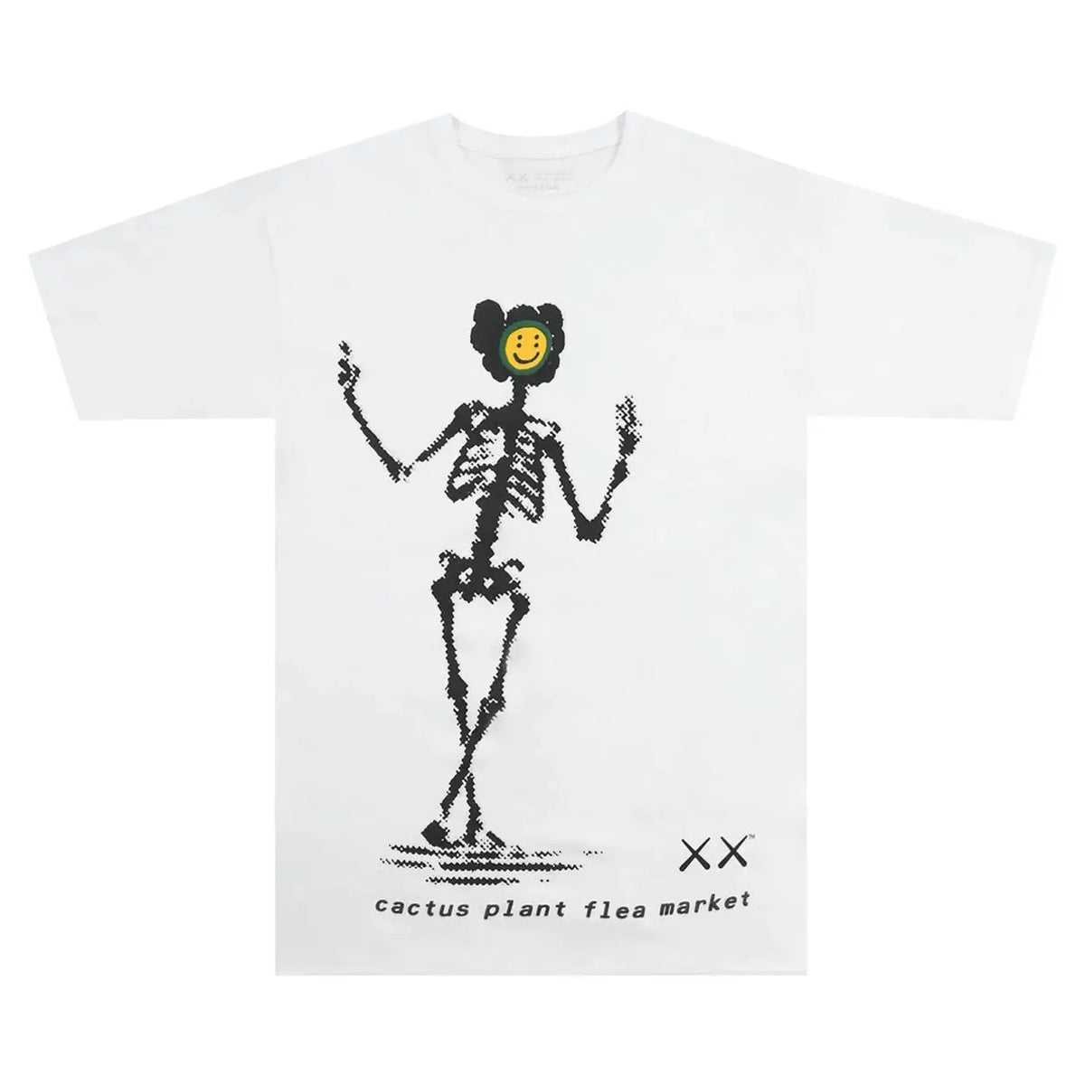 KAWS x Cactus Plant Flea Market T-Shirt 'White'