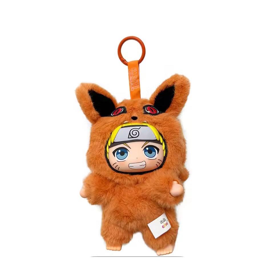 Miniso Top Toy Naruto Beast Party Plush Pendant Blind Box x 1