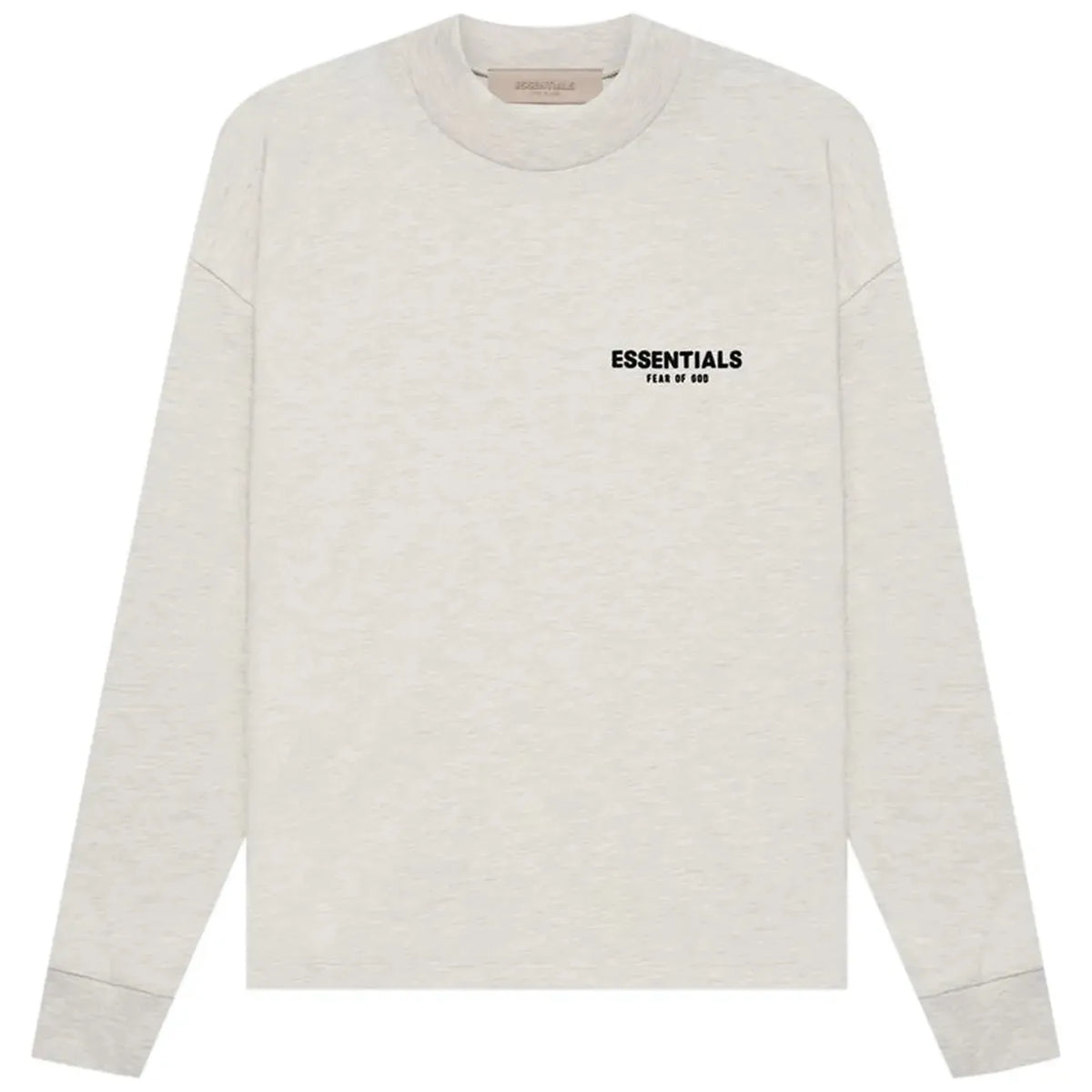 Fear of God Essentials Long-Sleeve T-Shirt 'Light Oatmeal'