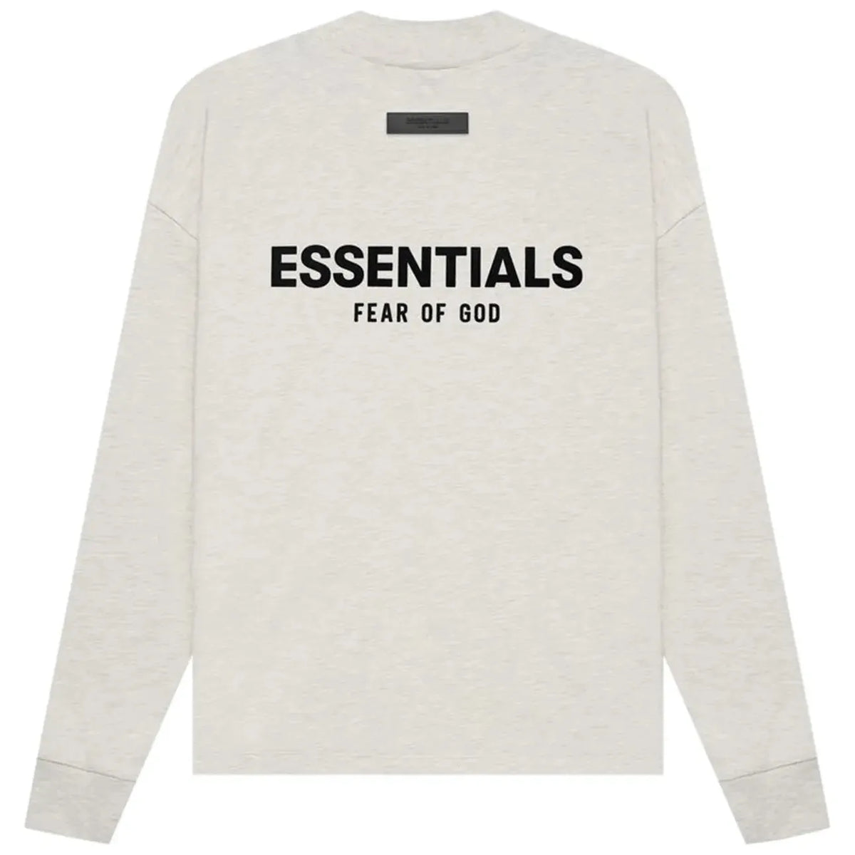 Fear of God Essentials Long-Sleeve T-Shirt 'Light Oatmeal'