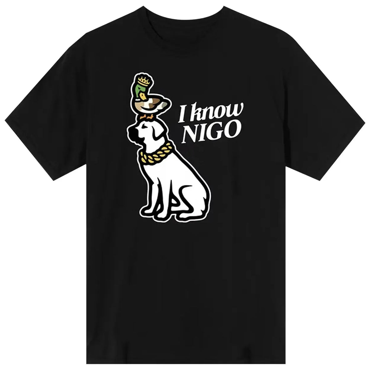 I Know Nigo Dog Tee (New York Pop Up) 'Black'