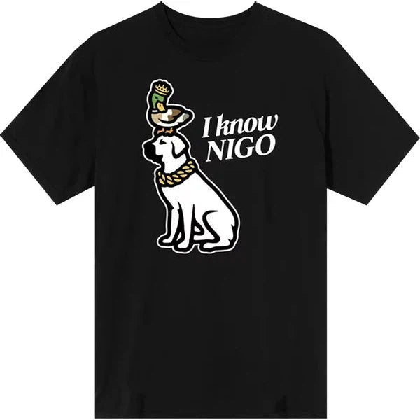 I Know Nigo Dog Tee (New York Pop Up) &#39;Black&#39;