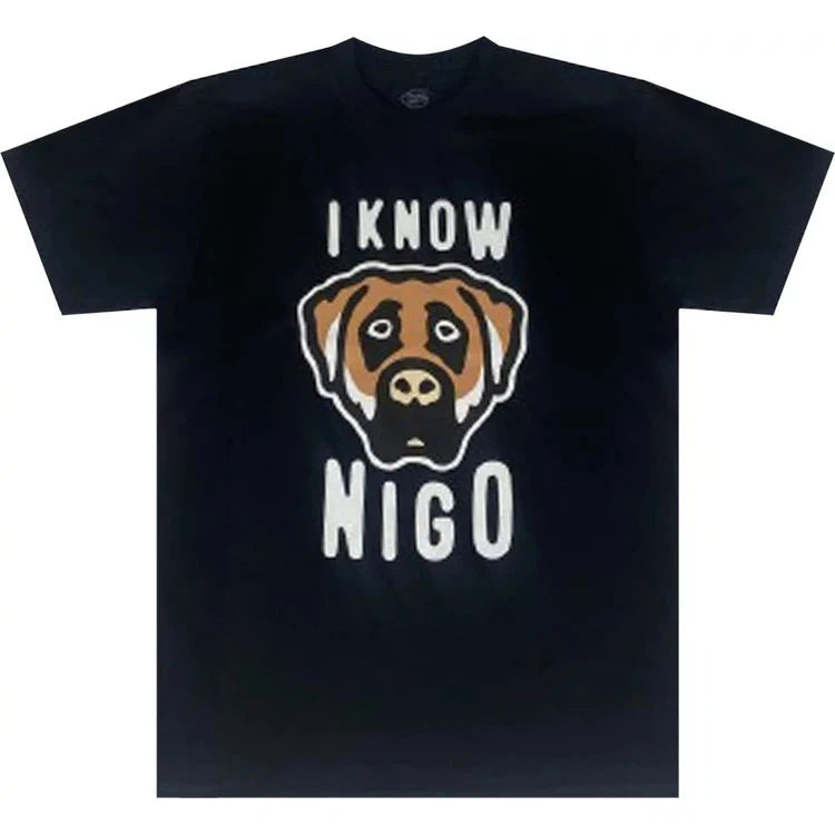 I Know Nigo Dog Head (Ny Pop Up) Tee Black