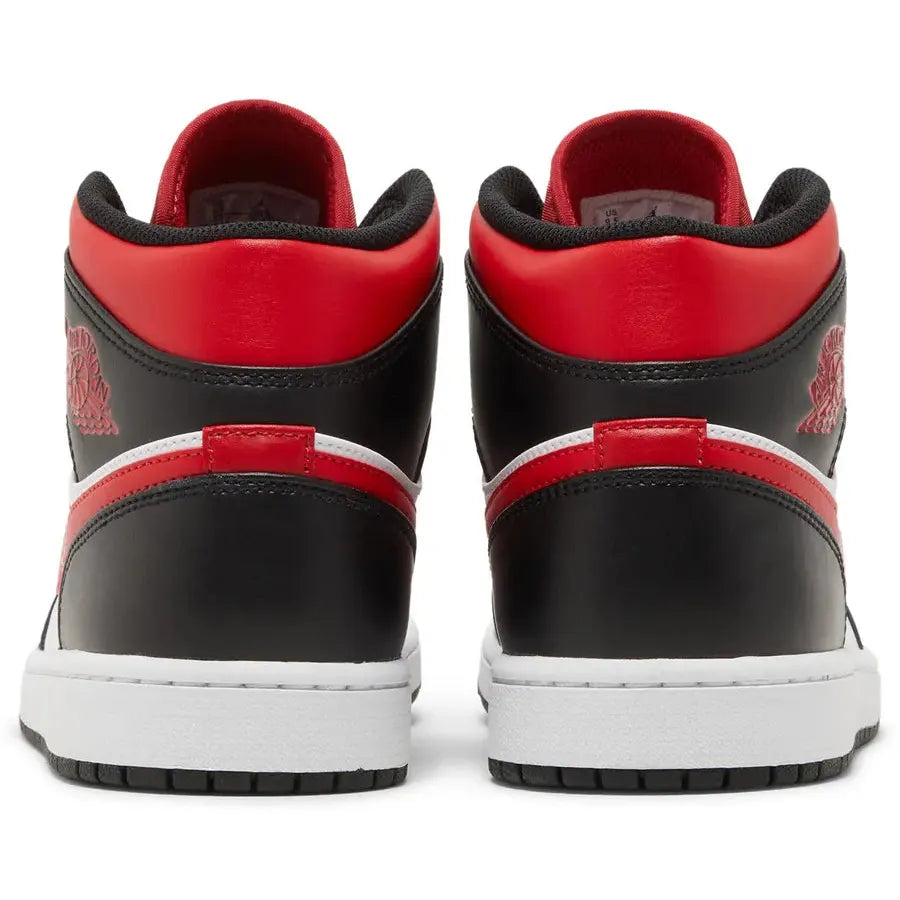 Nike Air Jordan 1 Mid 'Bred Toe' M