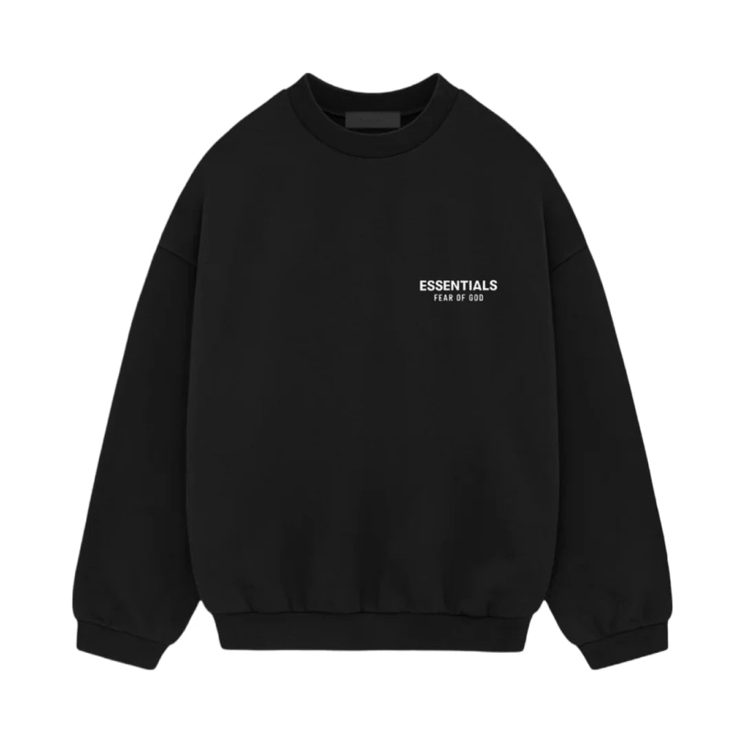 Fear Of God Essentials Holiday 24 Fleece Crewneck 'Black'